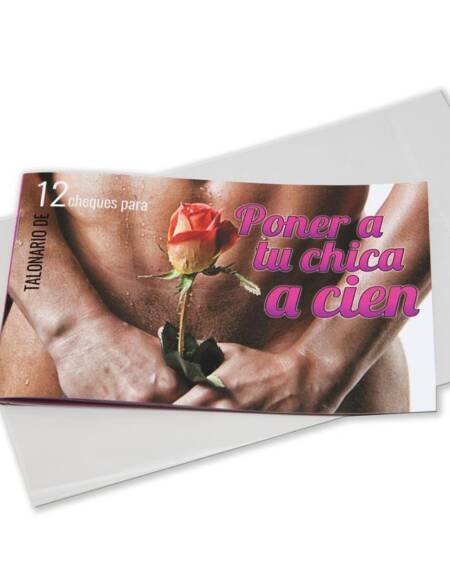 Talonario Poner a Tu Chica a Cien 12 Cupones