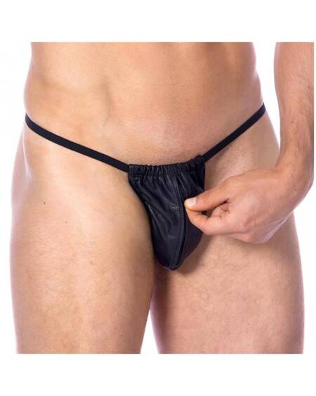 Tanga de Cuero Ajustable Talla Única
