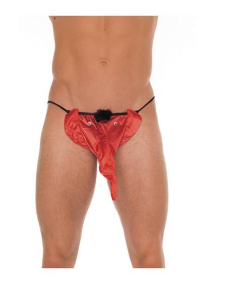 Tanga Elefante Rojo Talla Única