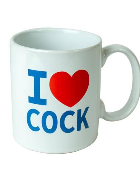 Taza de Cerámica I Love Cock