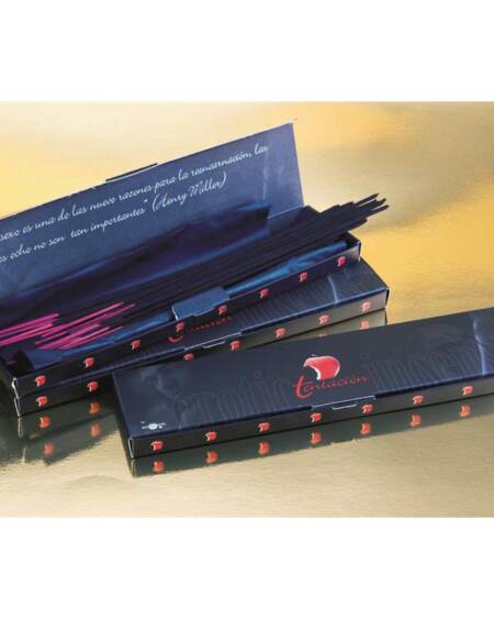 Tentación Caja Incicienso Erótico Feromonas 20 Sticks Caramelo