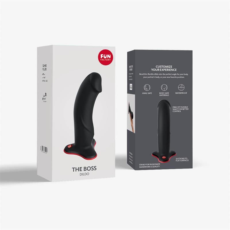 The Boss Stud Dildo Black - Imagen 6