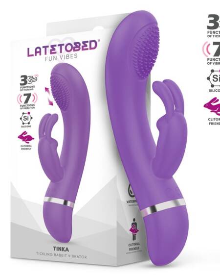 Tinka Vibrador con Movimiento Tickling