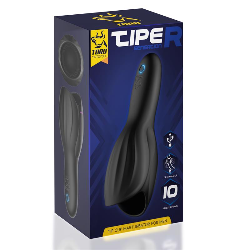 Tiper Copa Masturbadora para el Pene Silicona USB - Imagen 6