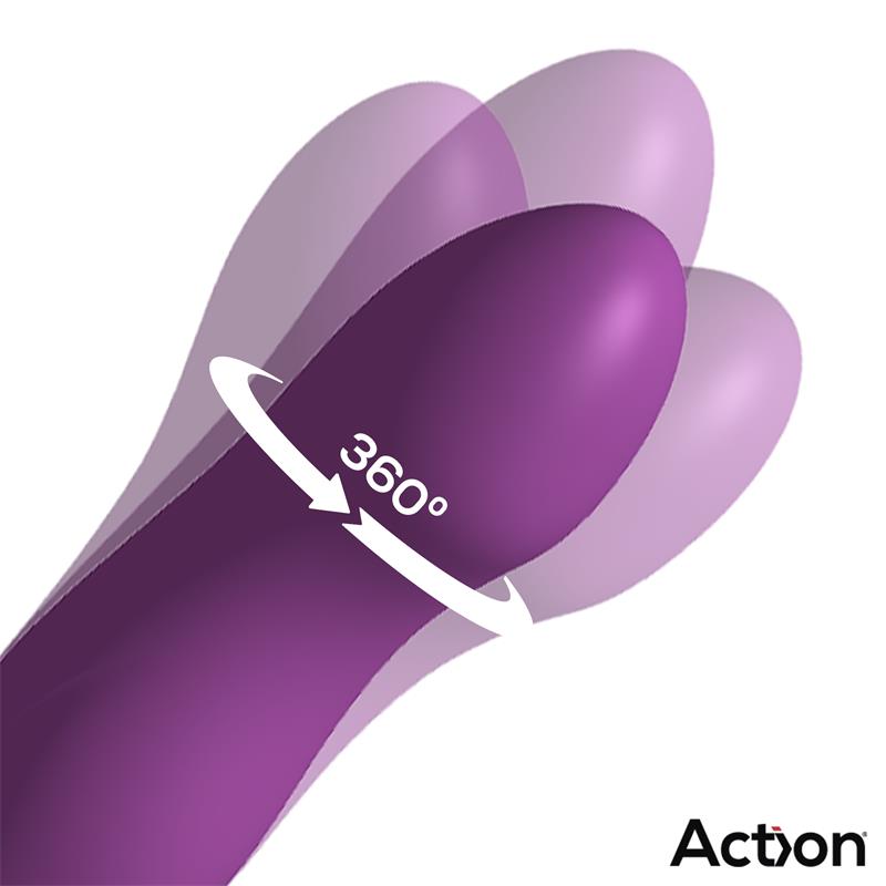 Toka Vibrador con Oscilación 360º y Lengua Estimuladora - Imagen 3