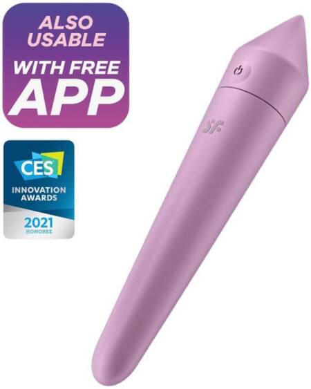 Ultra Power Bullet 8 Bala Vibradora con APP Lilac