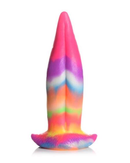 Unicorn Tongue Dildo Lengua Brilla en la Oscuridad 8.4