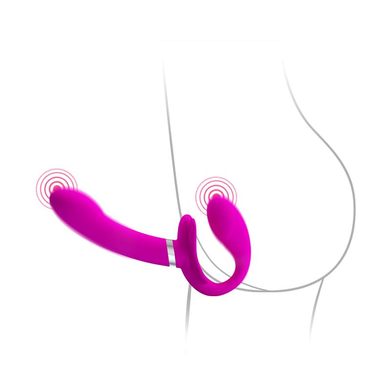 Valerie Vibrador para Parejas sin Arnés USB - Imagen 4
