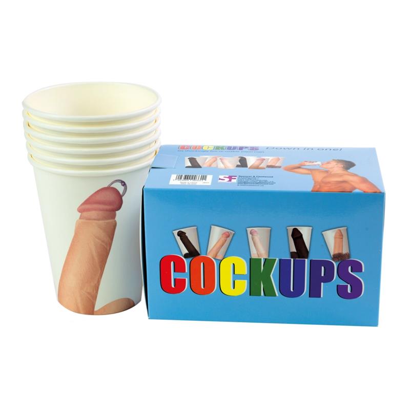 Vasos con Penes Pack de 6 - Imagen 2