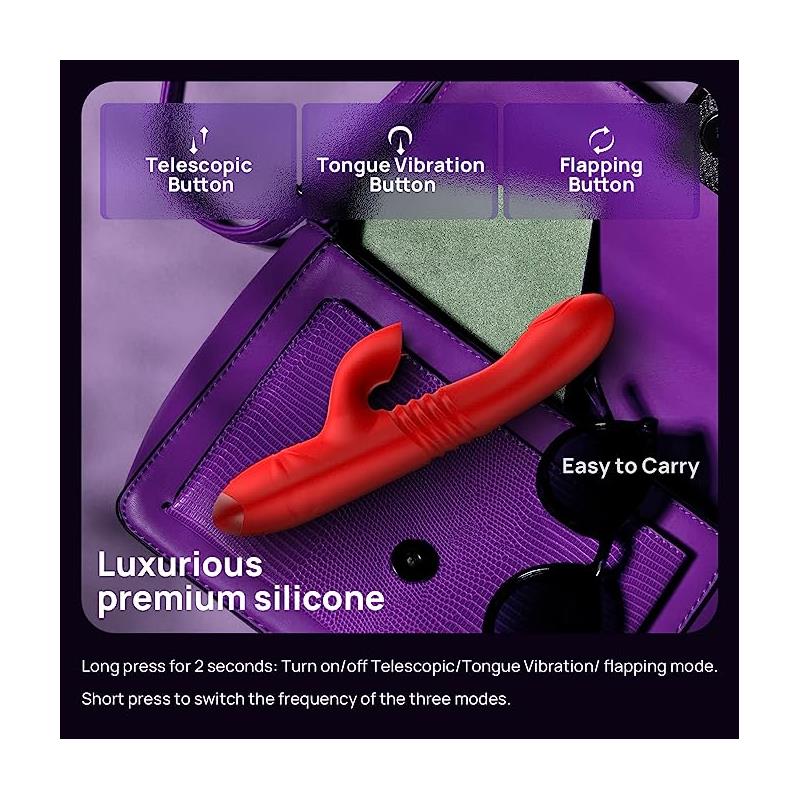 Velvet Vibrador con Thrusting y Pulsación - Imagen 15