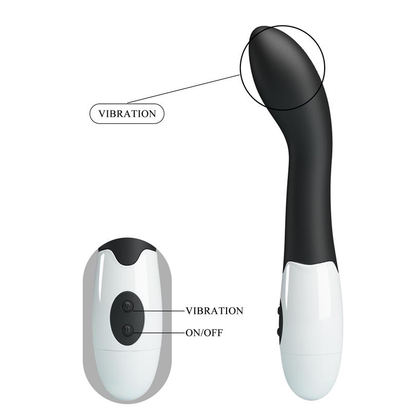 Vibrador Bishop 30 funciones Negro - Imagen 8