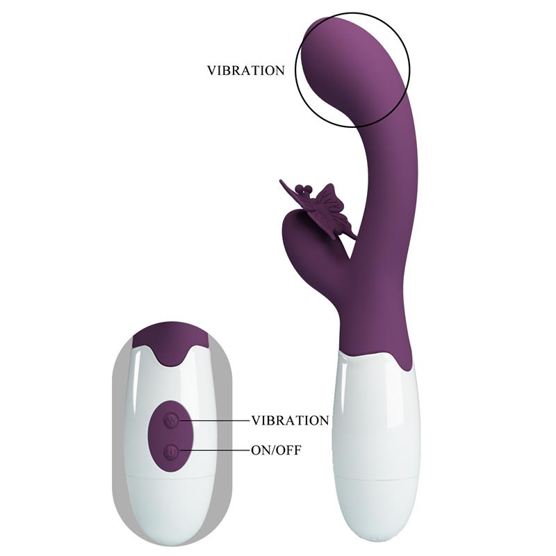 Vibrador Butterfly Kiss 30 funciones Púrpura - Imagen 7