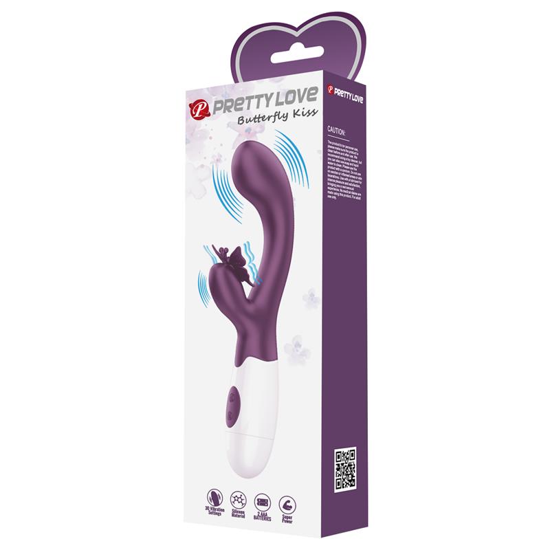 Vibrador Butterfly Kiss 30 funciones Púrpura - Imagen 10