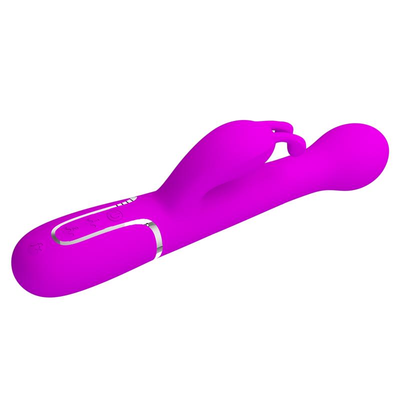 Vibrador con Thrusting y Bolas Rotatorias Dejon Rosa - Imagen 5