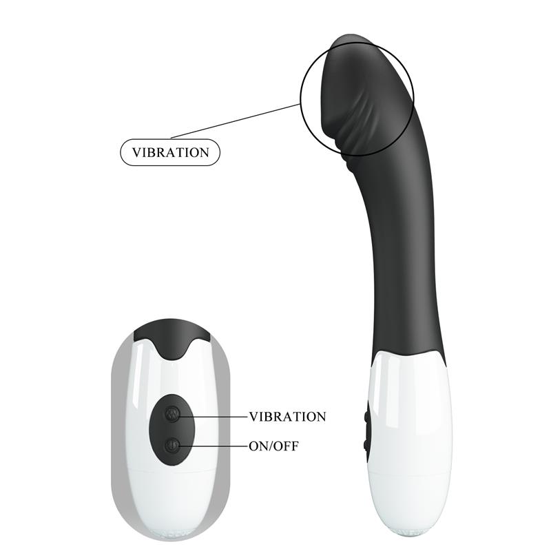 Vibrador Elemental 30 Funiones Negro - Imagen 6