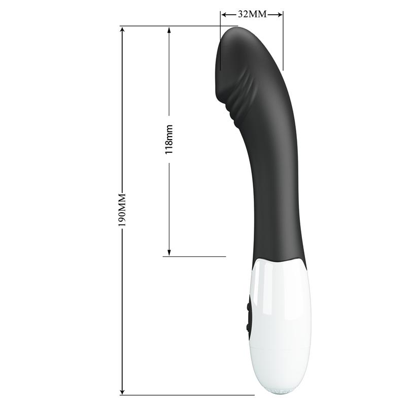 Vibrador Elemental 30 Funiones Negro - Imagen 8