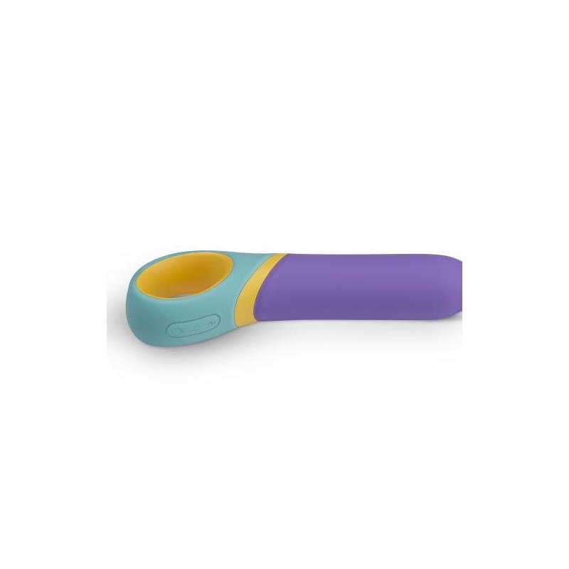 Vibrador Estimulación Doble Base USB - Imagen 6