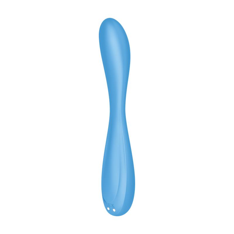 Vibrador G-Spot Flex 4 con APP Satisfyer Connect Azul - Imagen 5