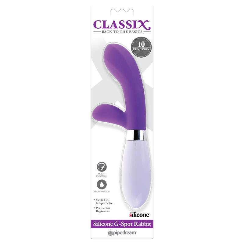 Vibrador G-Spot Rabbit Purpura - Imagen 3