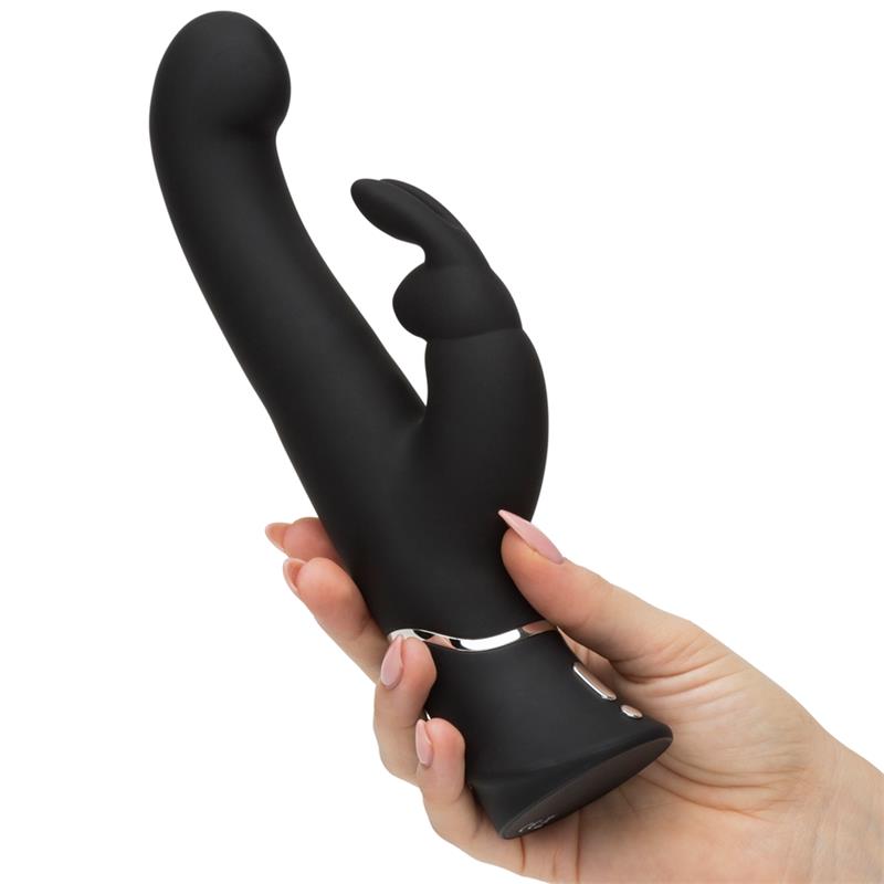 Vibrador G-Spot Stroker Rabbit Negro - Imagen 4