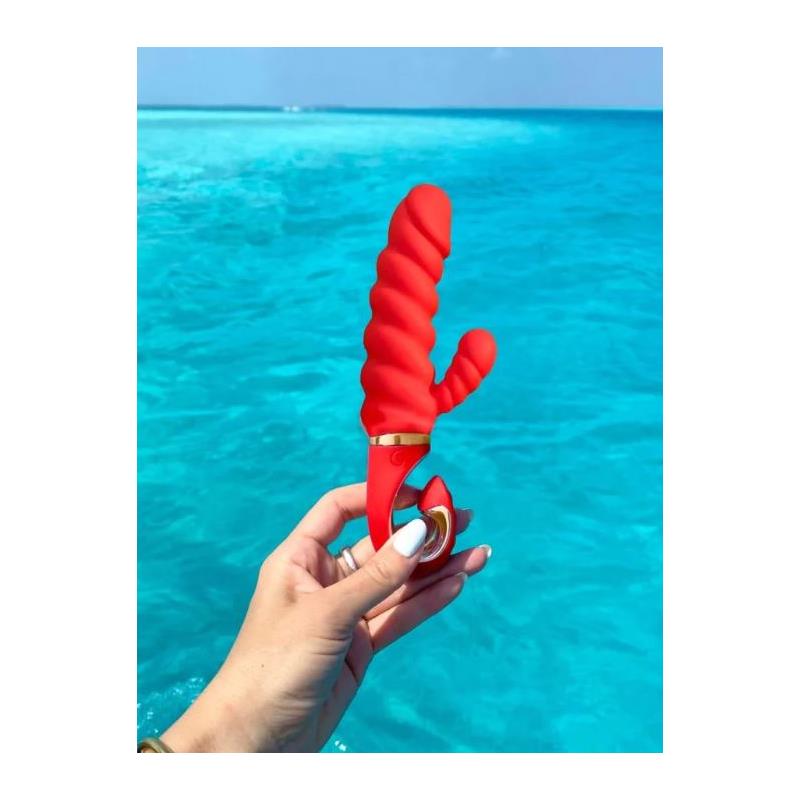 Vibrador Gcandy Mini Chili Coral - Imagen 4