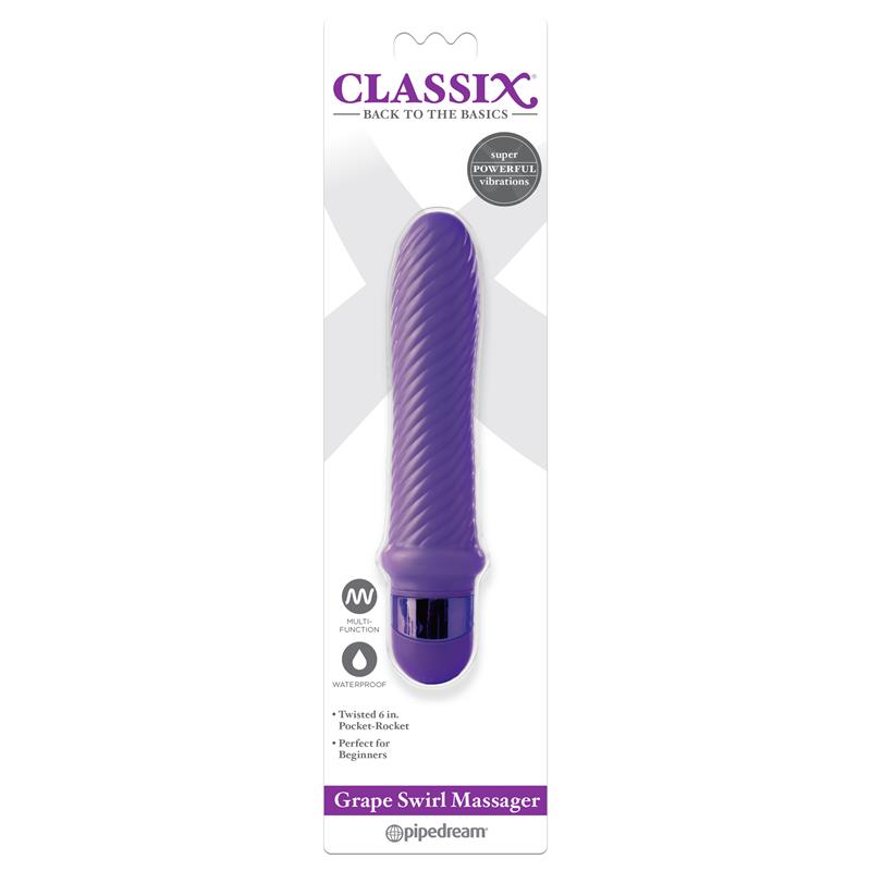 Vibrador Grape Swirl - Imagen 3