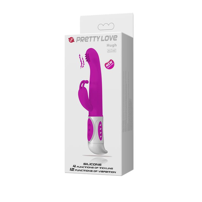 Vibrador Hugh Color Rosa - Imagen 8