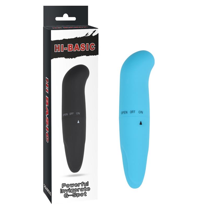 Vibrador Invigorate Punto G Azul - Imagen 6