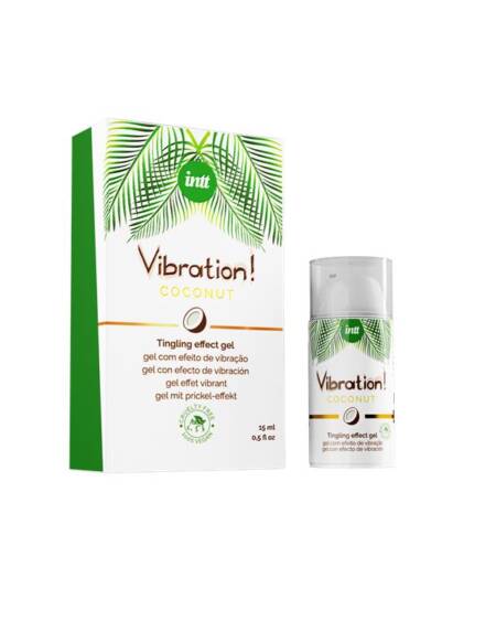 Vibrador Líquido Coco 100% Vegano Efecto Calor 15 ml