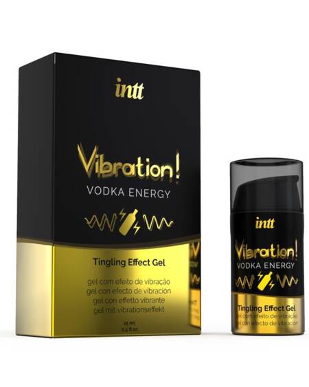 Vibrador Liquido Efecto Calor Aroma Vodka 15 ml