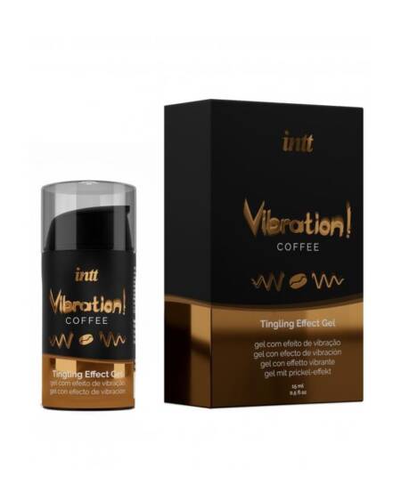 Vibrador Líquido Efecto Calor Sabor Café 15 ml