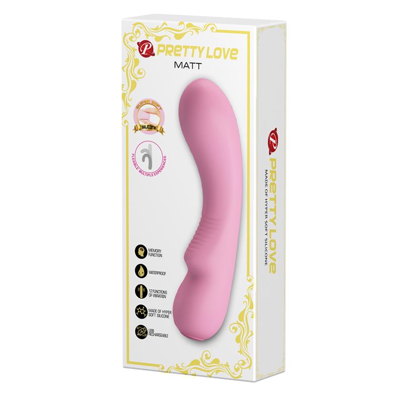 Vibrador Matt Smart Memory Function Rosa - Imagen 8