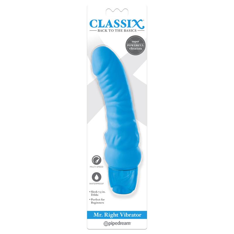 Vibrador Mr. Right Azul - Imagen 2
