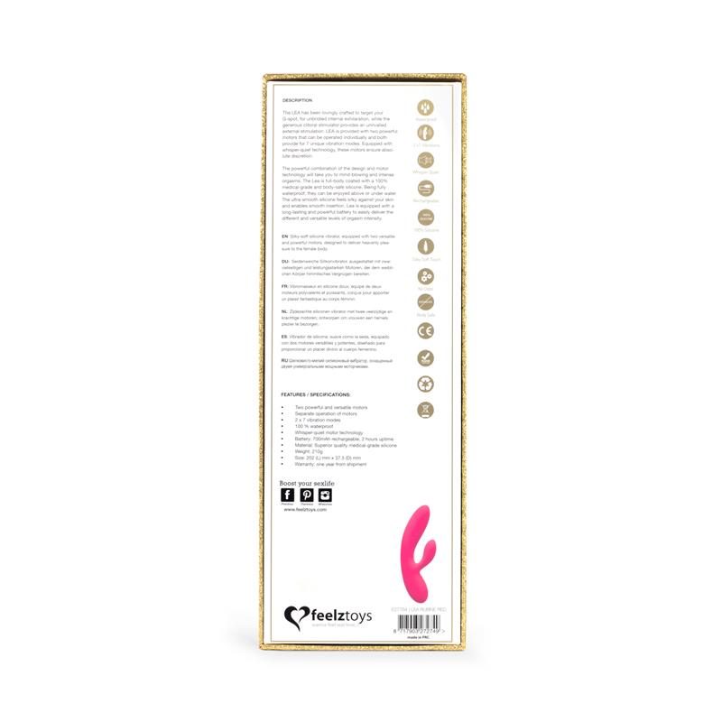 Vibrador Rabbit Lea 20 x 3.7 cm - Imagen 10