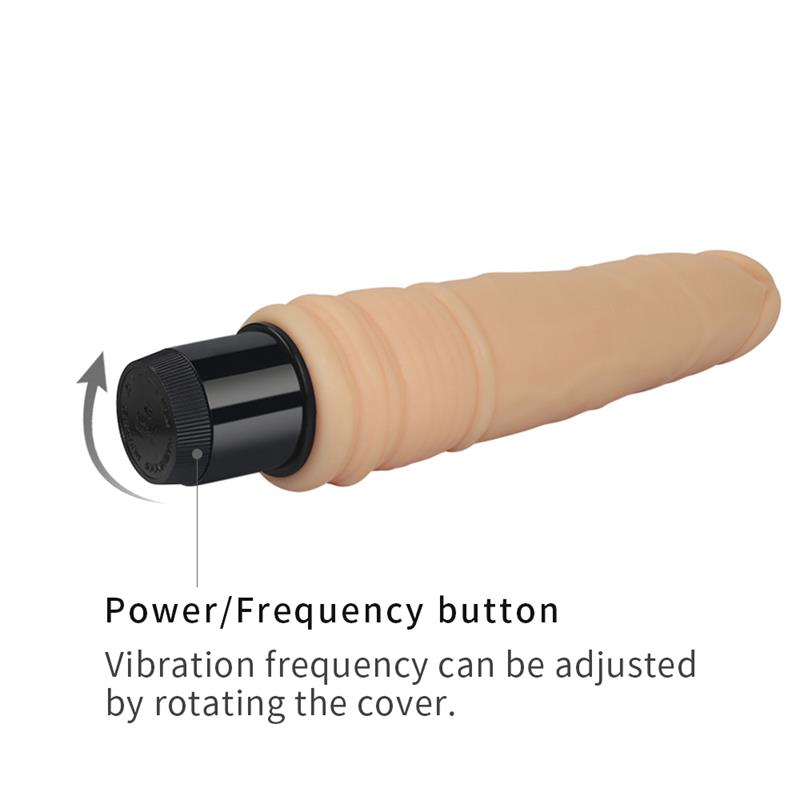 Vibrador Real Feel 7.5 Natural - Imagen 3