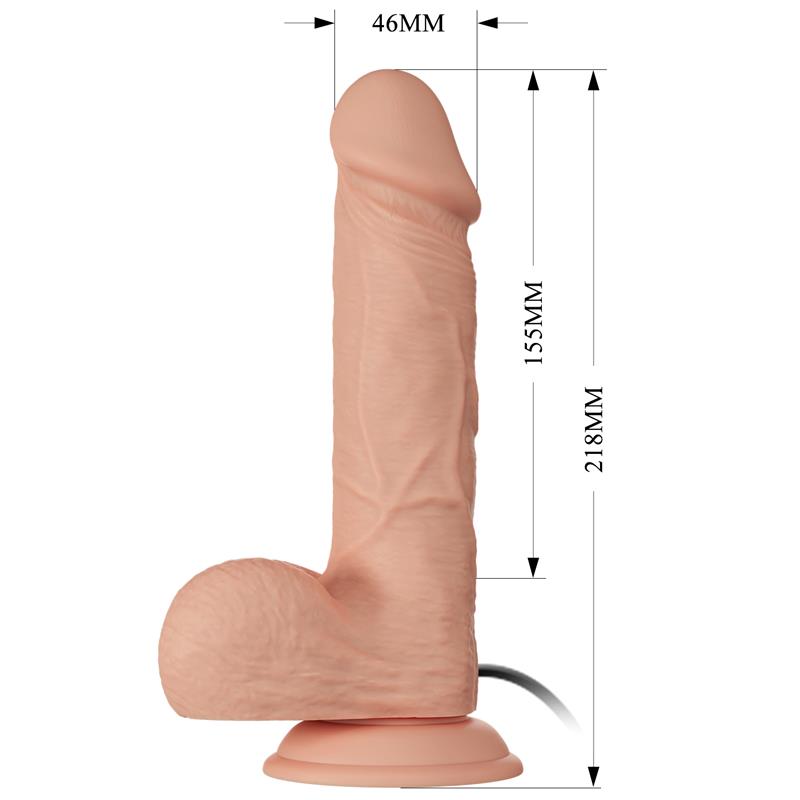 Vibrador Realista 8.5 Control Remoto - Imagen 10