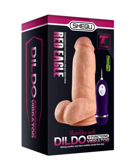 Vibrador Realista Control Remoto Brave Soldier 16 cm