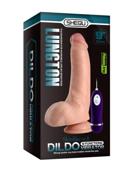 Vibrador Realista Control Remoto Duke Lungton 22.5 cm