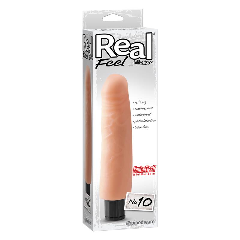 Vibrador Realista No. 10 Natural - Imagen 2