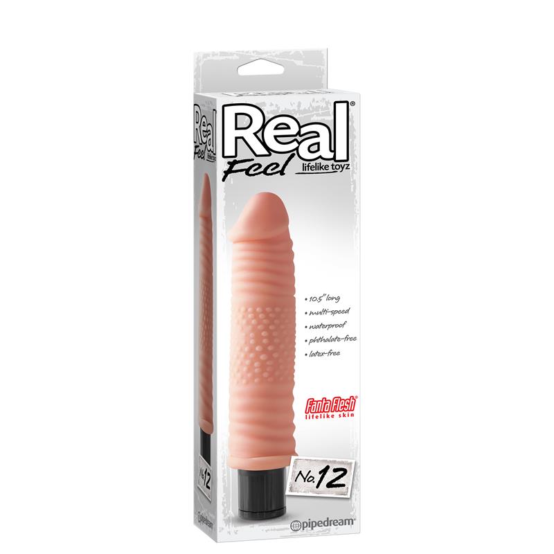 Vibrador Realista No. 12 Natural - Imagen 2