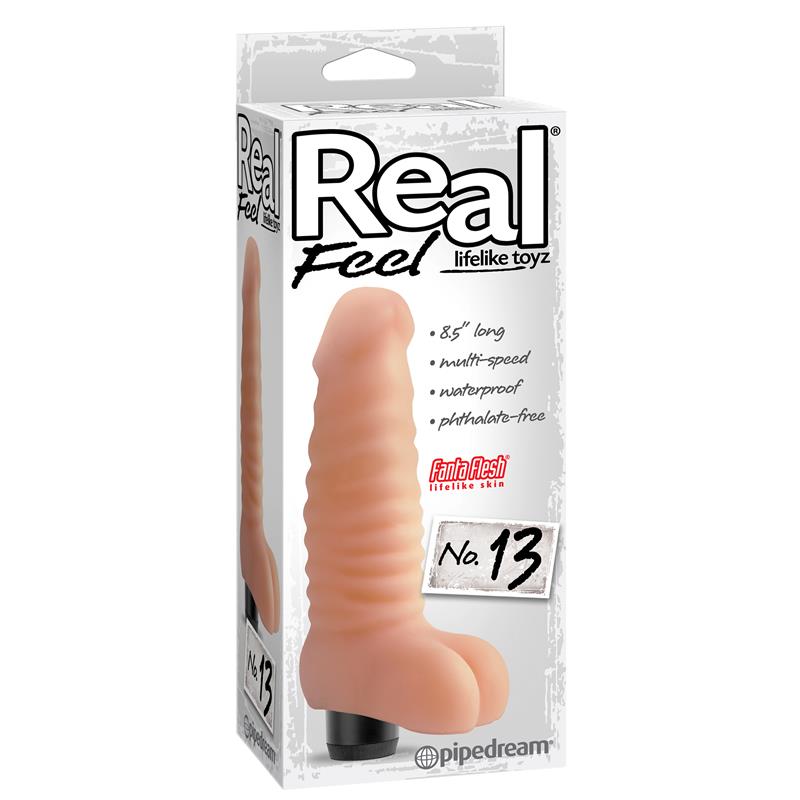 Vibrador Realista No. 13 Natural - Imagen 2