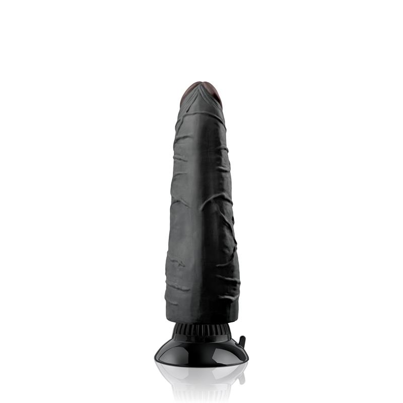 Vibrador Realista No. 3 17,8 cm Negro - Imagen 3