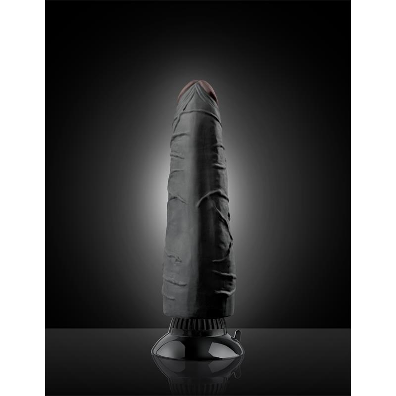 Vibrador Realista No. 3 17,8 cm Negro - Imagen 7