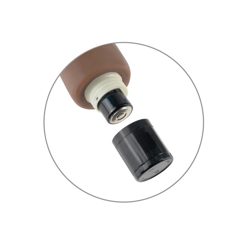 Vibrador Realista No. 9 Bronceado - Imagen 3