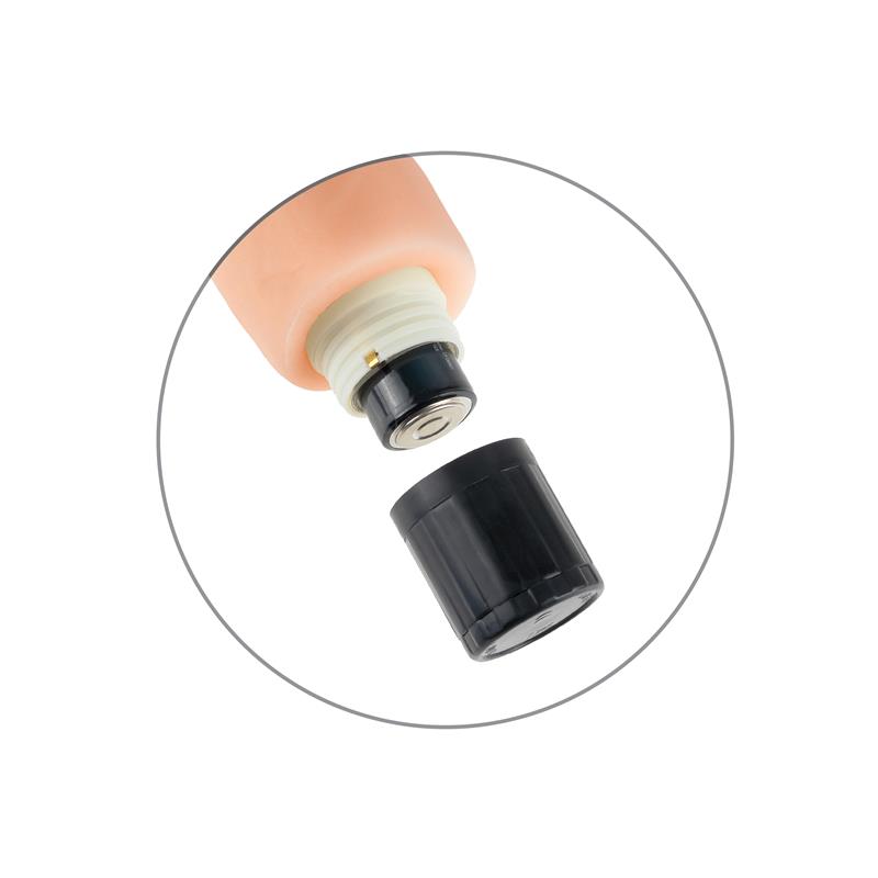 Vibrador Realista No. 9 Natural - Imagen 3