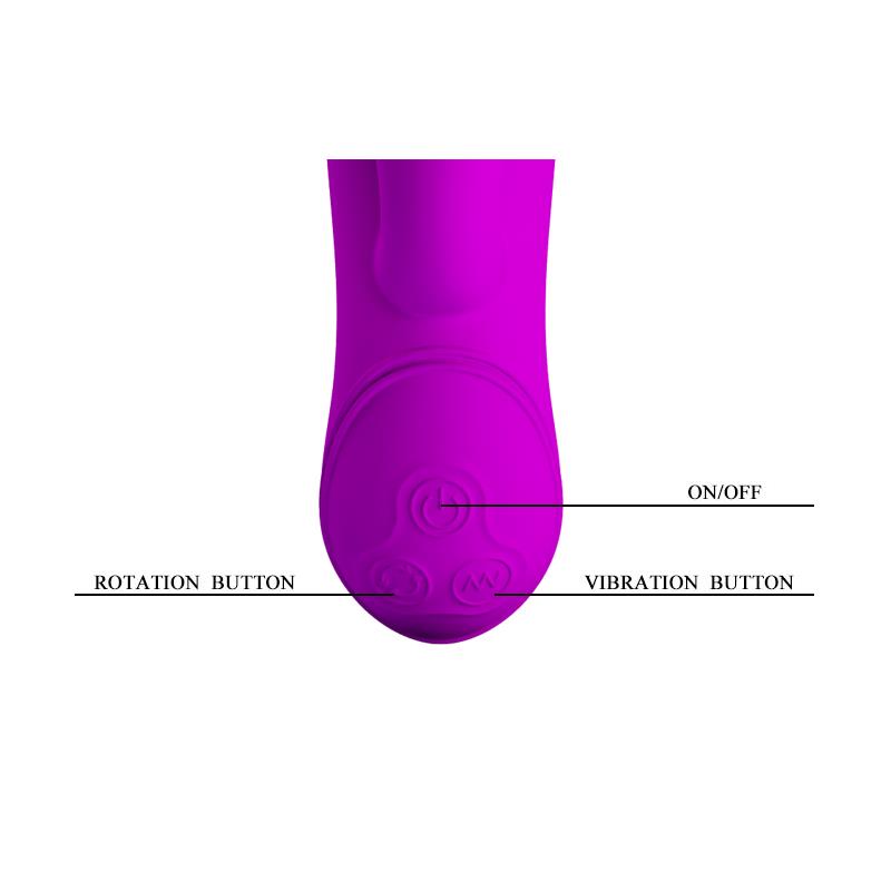 Vibrador Rotador Mystic Color Púrpura - Imagen 5