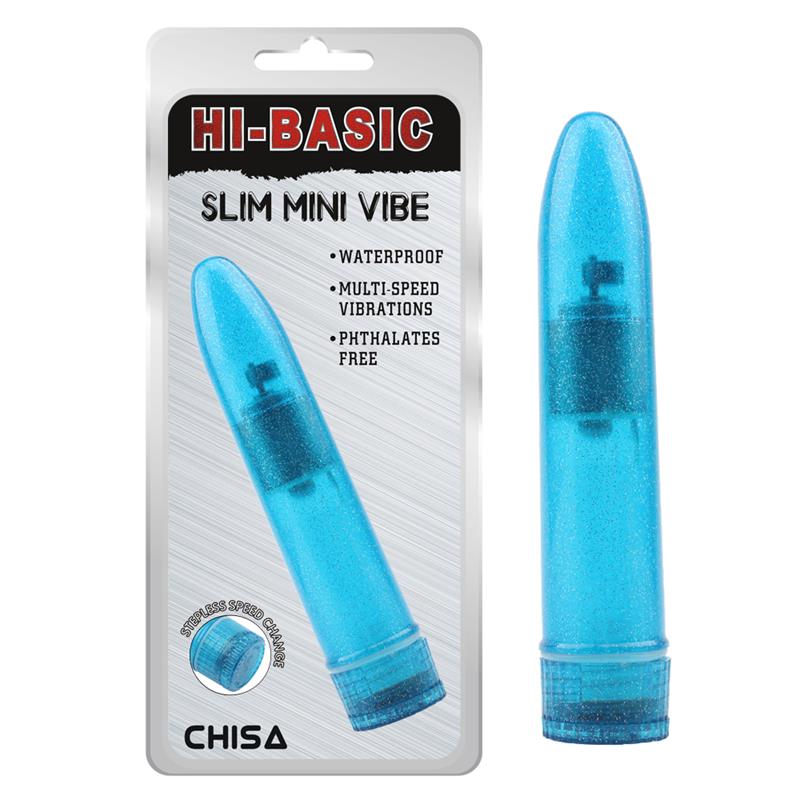 Vibrador Slim Mini Azul - Imagen 2