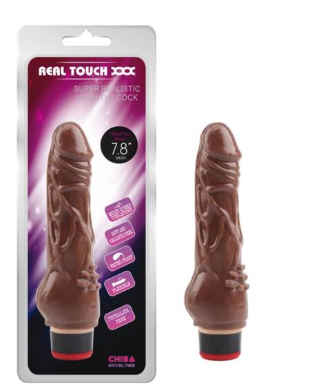 Vibrador T-Skin 7.8? Marron