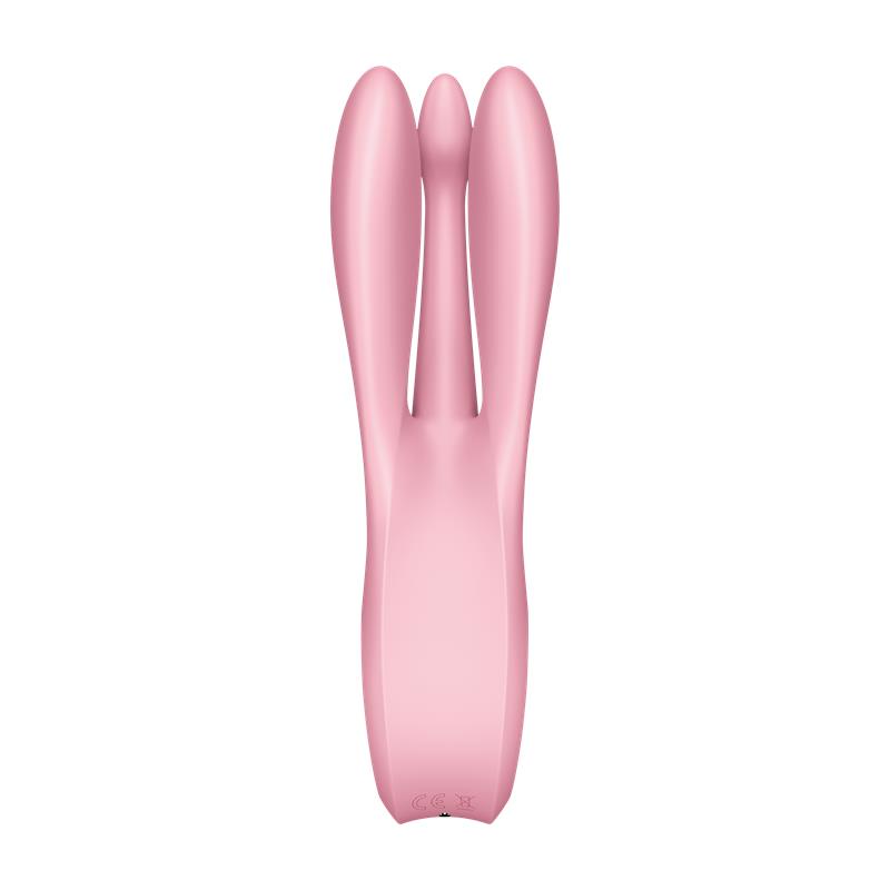 Vibrador Threesome 1 Rosa - Imagen 4
