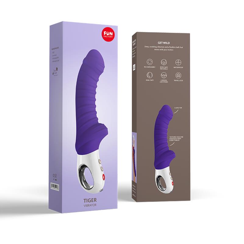 Vibrador Tiger Violet - Imagen 10